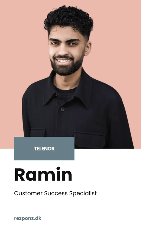 Ramin — Customer Success Specialist, TELENOR
